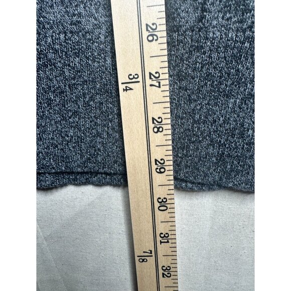 Banana Republic Mens Cowl Neck Cotton/Wool Blend Sweater size Large Grey - Picture 6 of 6